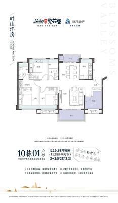 4室2厅 119㎡