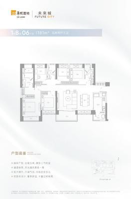 5室2厅 181㎡