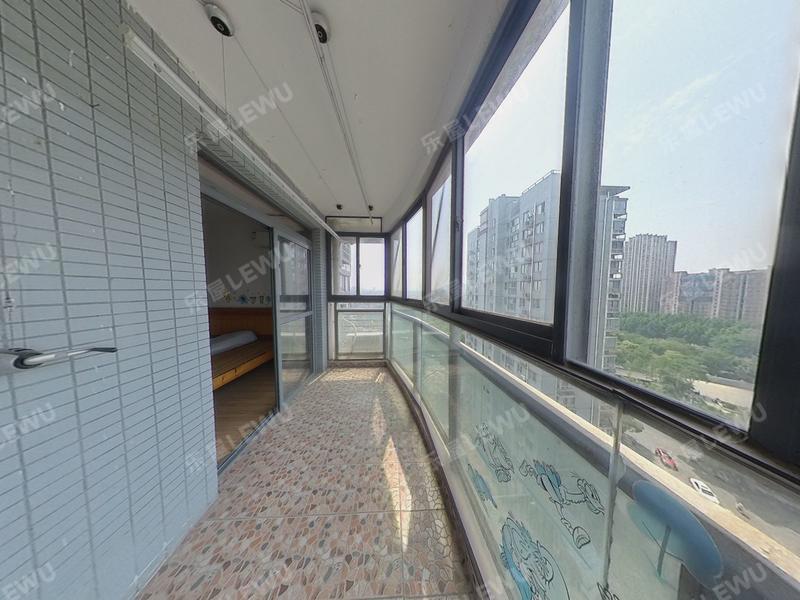 巢湖城市之光A区阳台照片_城市之光A区 2室2厅84.93m²整租