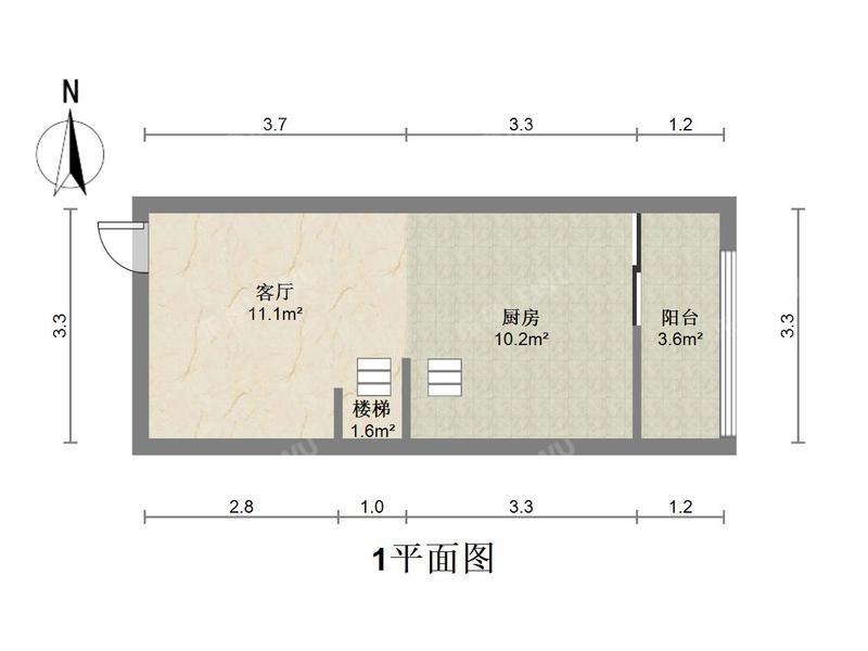 合肥水墨兰庭户型照片_水墨兰庭 2室1厅41.93m²精装修